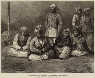 Der Afghanische Krieg, Gefangene in Jellalabad